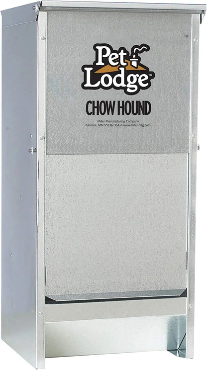 Miller CH12 Chow Hound Dog Feeder, 12 Lbs